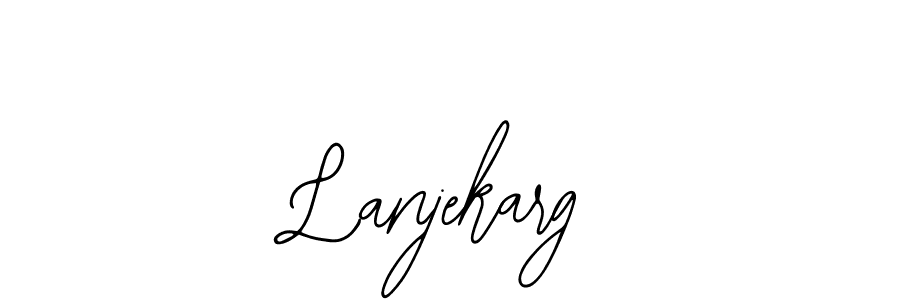 Make a beautiful signature design for name Lanjekarg. Use this online signature maker to create a handwritten signature for free. Lanjekarg signature style 12 images and pictures png