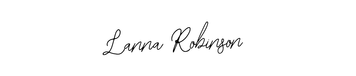 Lanna Robinson stylish signature style. Best Handwritten Sign (Bearetta-2O07w) for my name. Handwritten Signature Collection Ideas for my name Lanna Robinson. Lanna Robinson signature style 12 images and pictures png