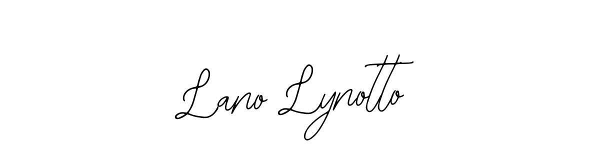 Lano Lynotto stylish signature style. Best Handwritten Sign (Bearetta-2O07w) for my name. Handwritten Signature Collection Ideas for my name Lano Lynotto. Lano Lynotto signature style 12 images and pictures png