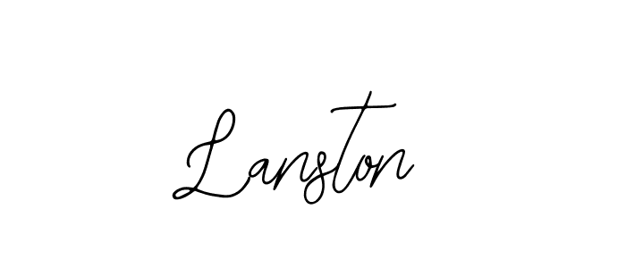 How to Draw Lanston signature style? Bearetta-2O07w is a latest design signature styles for name Lanston. Lanston signature style 12 images and pictures png