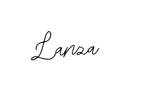 How to make Lanza name signature. Use Bearetta-2O07w style for creating short signs online. This is the latest handwritten sign. Lanza signature style 12 images and pictures png