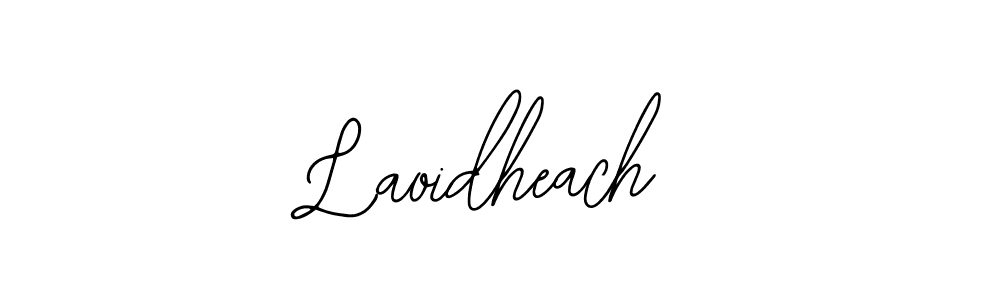 Design your own signature with our free online signature maker. With this signature software, you can create a handwritten (Bearetta-2O07w) signature for name Laoidheach. Laoidheach signature style 12 images and pictures png