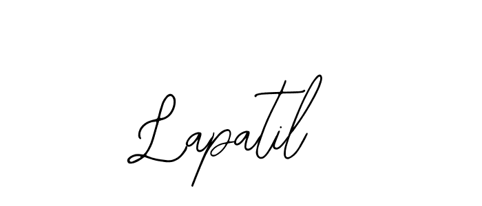 Make a beautiful signature design for name Lapatil. Use this online signature maker to create a handwritten signature for free. Lapatil signature style 12 images and pictures png