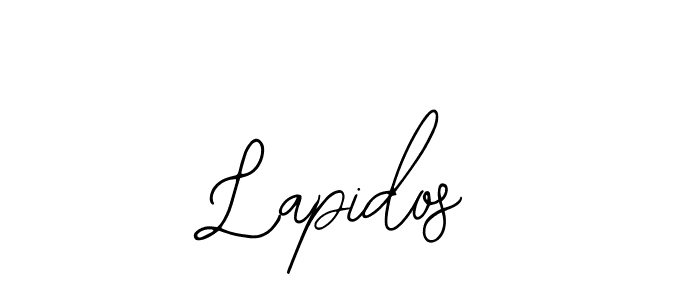 Make a beautiful signature design for name Lapidos. With this signature (Bearetta-2O07w) style, you can create a handwritten signature for free. Lapidos signature style 12 images and pictures png