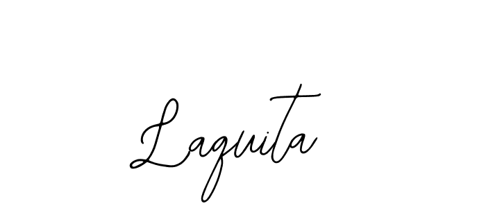 Use a signature maker to create a handwritten signature online. With this signature software, you can design (Bearetta-2O07w) your own signature for name Laquita. Laquita signature style 12 images and pictures png