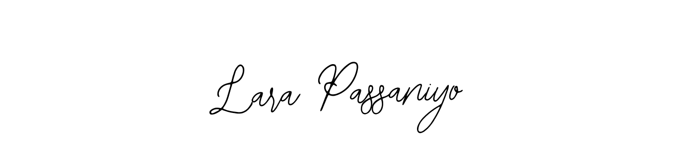 if you are searching for the best signature style for your name Lara Passaniyo. so please give up your signature search. here we have designed multiple signature styles  using Bearetta-2O07w. Lara Passaniyo signature style 12 images and pictures png