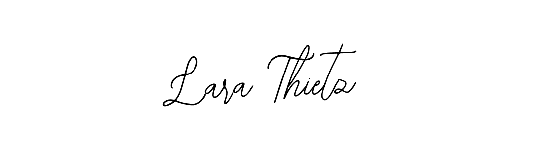 How to make Lara Thietz signature? Bearetta-2O07w is a professional autograph style. Create handwritten signature for Lara Thietz name. Lara Thietz signature style 12 images and pictures png