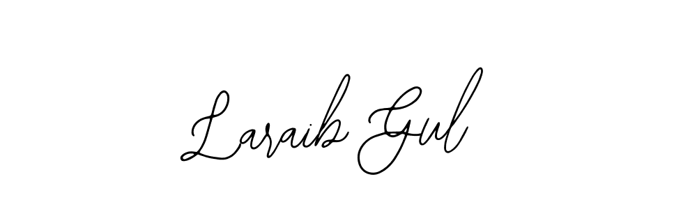 Similarly Bearetta-2O07w is the best handwritten signature design. Signature creator online .You can use it as an online autograph creator for name Laraib Gul. Laraib Gul signature style 12 images and pictures png