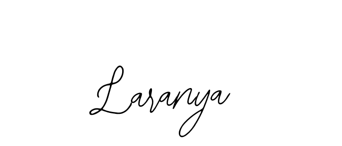 You should practise on your own different ways (Bearetta-2O07w) to write your name (Laranya) in signature. don't let someone else do it for you. Laranya signature style 12 images and pictures png