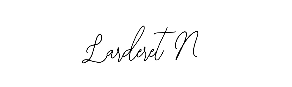 Best and Professional Signature Style for Larderet N. Bearetta-2O07w Best Signature Style Collection. Larderet N signature style 12 images and pictures png