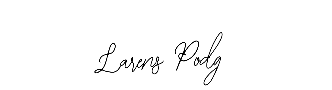 This is the best signature style for the Larens Podg name. Also you like these signature font (Bearetta-2O07w). Mix name signature. Larens Podg signature style 12 images and pictures png