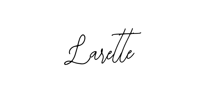 Similarly Bearetta-2O07w is the best handwritten signature design. Signature creator online .You can use it as an online autograph creator for name Larette. Larette signature style 12 images and pictures png