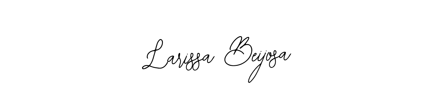 Larissa Beijosa stylish signature style. Best Handwritten Sign (Bearetta-2O07w) for my name. Handwritten Signature Collection Ideas for my name Larissa Beijosa. Larissa Beijosa signature style 12 images and pictures png