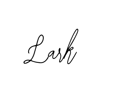 Use a signature maker to create a handwritten signature online. With this signature software, you can design (Bearetta-2O07w) your own signature for name Lark. Lark signature style 12 images and pictures png