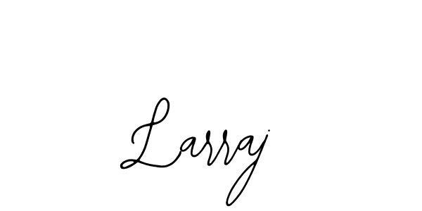 How to Draw Larraj signature style? Bearetta-2O07w is a latest design signature styles for name Larraj. Larraj signature style 12 images and pictures png