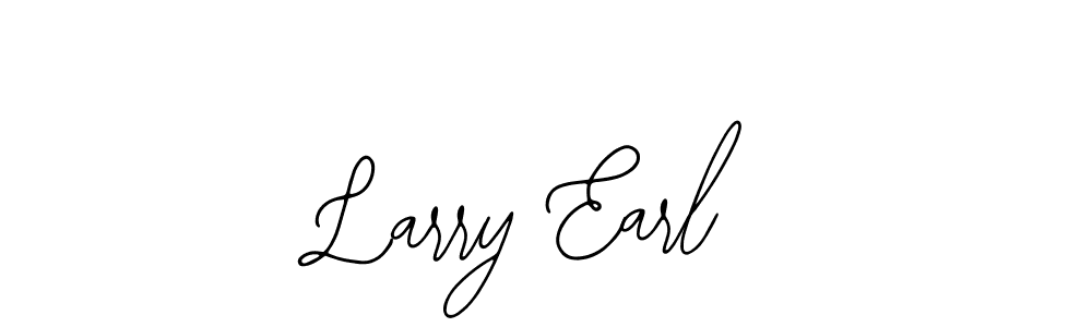 Use a signature maker to create a handwritten signature online. With this signature software, you can design (Bearetta-2O07w) your own signature for name Larry Earl. Larry Earl signature style 12 images and pictures png