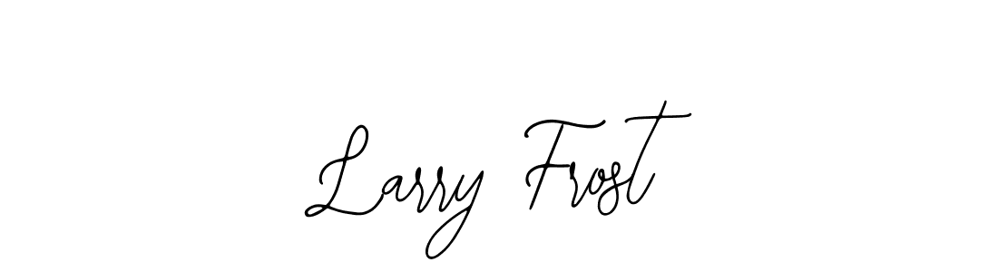 Similarly Bearetta-2O07w is the best handwritten signature design. Signature creator online .You can use it as an online autograph creator for name Larry Frost. Larry Frost signature style 12 images and pictures png