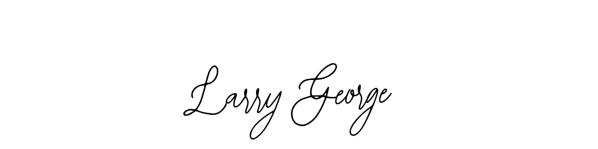 How to make Larry George name signature. Use Bearetta-2O07w style for creating short signs online. This is the latest handwritten sign. Larry George signature style 12 images and pictures png