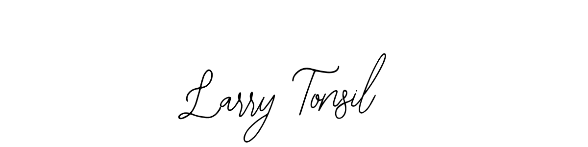 Also You can easily find your signature by using the search form. We will create Larry Tonsil name handwritten signature images for you free of cost using Bearetta-2O07w sign style. Larry Tonsil signature style 12 images and pictures png