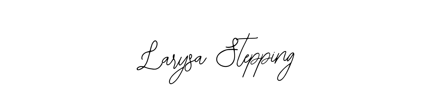 Also You can easily find your signature by using the search form. We will create Larysa Stepping name handwritten signature images for you free of cost using Bearetta-2O07w sign style. Larysa Stepping signature style 12 images and pictures png