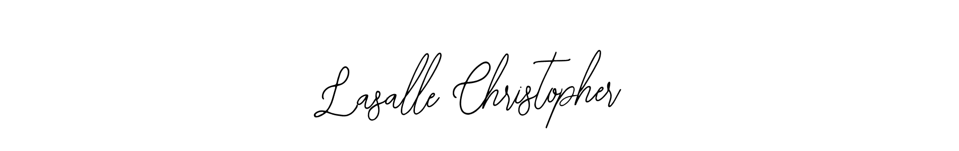 It looks lik you need a new signature style for name Lasalle Christopher. Design unique handwritten (Bearetta-2O07w) signature with our free signature maker in just a few clicks. Lasalle Christopher signature style 12 images and pictures png