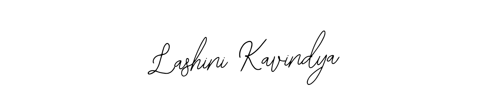 How to make Lashini Kavindya name signature. Use Bearetta-2O07w style for creating short signs online. This is the latest handwritten sign. Lashini Kavindya signature style 12 images and pictures png