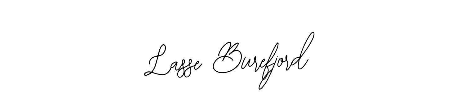 You should practise on your own different ways (Bearetta-2O07w) to write your name (Lasse Burefjord) in signature. don't let someone else do it for you. Lasse Burefjord signature style 12 images and pictures png