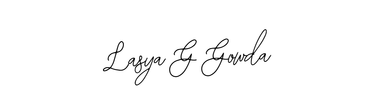 Also we have Lasya G Gowda name is the best signature style. Create professional handwritten signature collection using Bearetta-2O07w autograph style. Lasya G Gowda signature style 12 images and pictures png