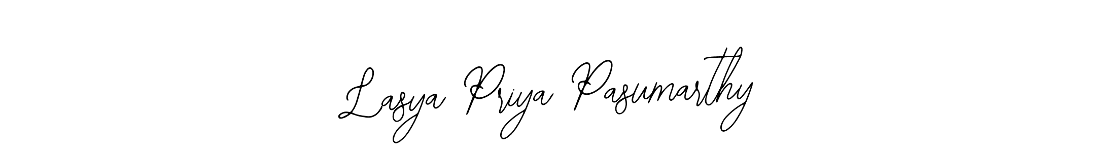 It looks lik you need a new signature style for name Lasya Priya Pasumarthy. Design unique handwritten (Bearetta-2O07w) signature with our free signature maker in just a few clicks. Lasya Priya Pasumarthy signature style 12 images and pictures png