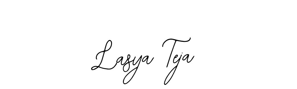 Also You can easily find your signature by using the search form. We will create Lasya Teja name handwritten signature images for you free of cost using Bearetta-2O07w sign style. Lasya Teja signature style 12 images and pictures png
