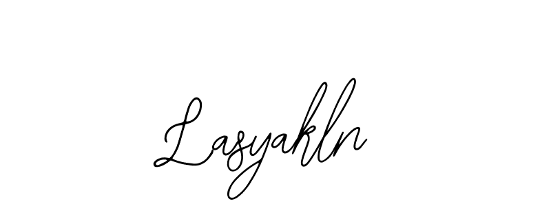 Lasyakln stylish signature style. Best Handwritten Sign (Bearetta-2O07w) for my name. Handwritten Signature Collection Ideas for my name Lasyakln. Lasyakln signature style 12 images and pictures png