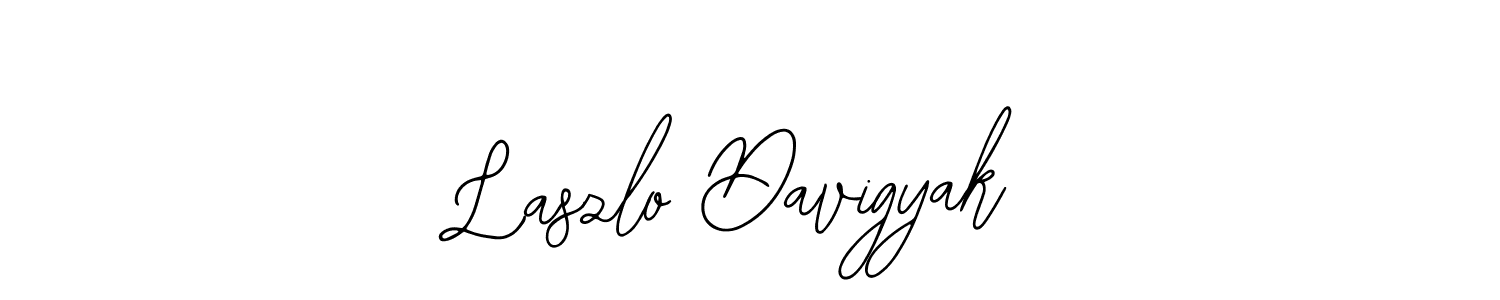 Similarly Bearetta-2O07w is the best handwritten signature design. Signature creator online .You can use it as an online autograph creator for name Laszlo Davigyak. Laszlo Davigyak signature style 12 images and pictures png