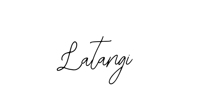 Similarly Bearetta-2O07w is the best handwritten signature design. Signature creator online .You can use it as an online autograph creator for name Latangi. Latangi signature style 12 images and pictures png