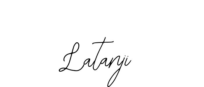 if you are searching for the best signature style for your name Latanji. so please give up your signature search. here we have designed multiple signature styles  using Bearetta-2O07w. Latanji signature style 12 images and pictures png