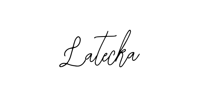 Make a beautiful signature design for name Latecka. With this signature (Bearetta-2O07w) style, you can create a handwritten signature for free. Latecka signature style 12 images and pictures png