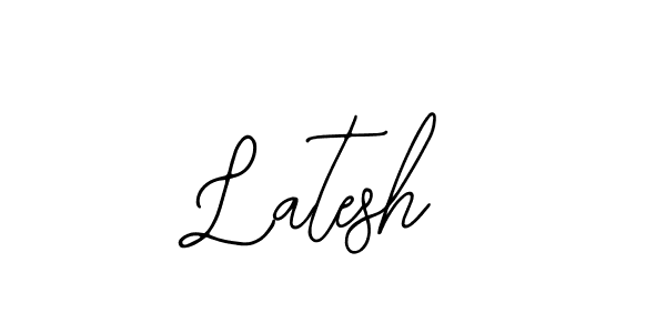 How to Draw Latesh signature style? Bearetta-2O07w is a latest design signature styles for name Latesh. Latesh signature style 12 images and pictures png