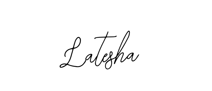 Latesha stylish signature style. Best Handwritten Sign (Bearetta-2O07w) for my name. Handwritten Signature Collection Ideas for my name Latesha. Latesha signature style 12 images and pictures png