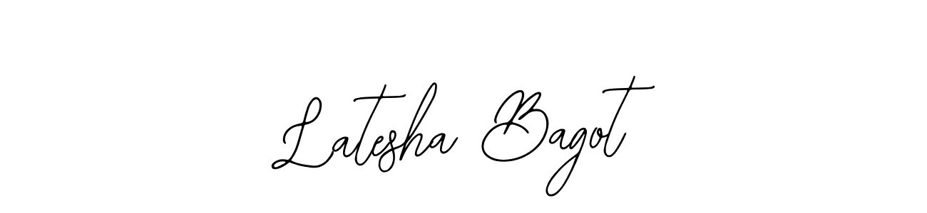 Make a beautiful signature design for name Latesha Bagot. Use this online signature maker to create a handwritten signature for free. Latesha Bagot signature style 12 images and pictures png
