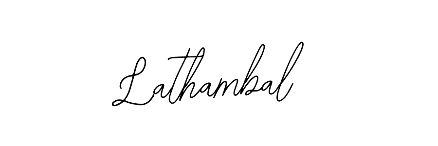 How to Draw Lathambal signature style? Bearetta-2O07w is a latest design signature styles for name Lathambal. Lathambal signature style 12 images and pictures png