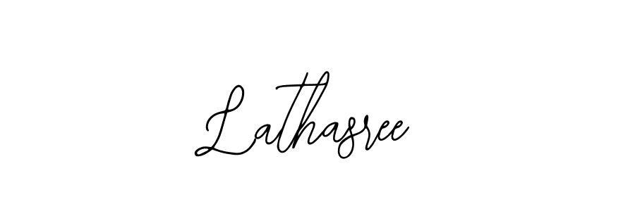 Make a beautiful signature design for name Lathasree. With this signature (Bearetta-2O07w) style, you can create a handwritten signature for free. Lathasree signature style 12 images and pictures png