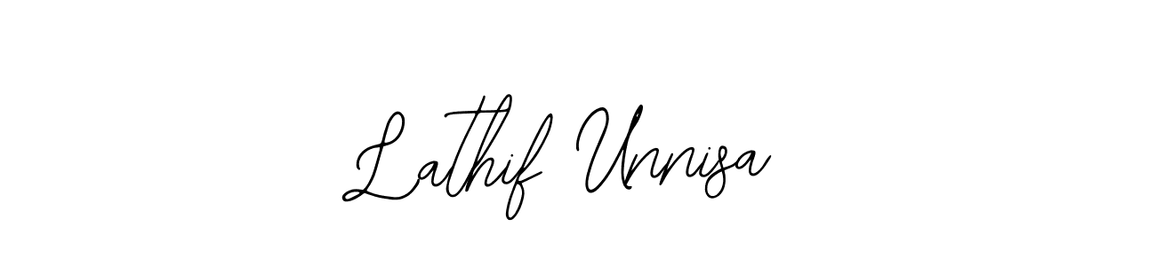 This is the best signature style for the Lathif Unnisa name. Also you like these signature font (Bearetta-2O07w). Mix name signature. Lathif Unnisa signature style 12 images and pictures png