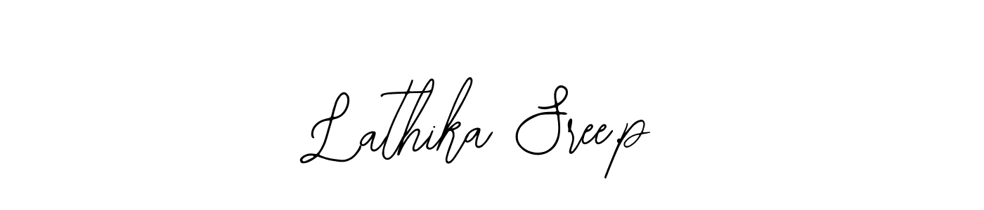 How to make Lathika Sree.p signature? Bearetta-2O07w is a professional autograph style. Create handwritten signature for Lathika Sree.p name. Lathika Sree.p signature style 12 images and pictures png