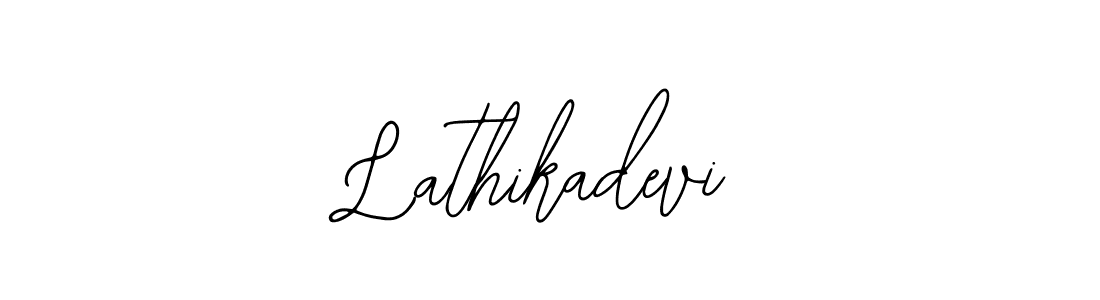 Design your own signature with our free online signature maker. With this signature software, you can create a handwritten (Bearetta-2O07w) signature for name Lathikadevi. Lathikadevi signature style 12 images and pictures png