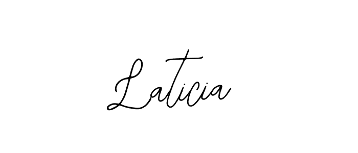 The best way (Bearetta-2O07w) to make a short signature is to pick only two or three words in your name. The name Laticia include a total of six letters. For converting this name. Laticia signature style 12 images and pictures png