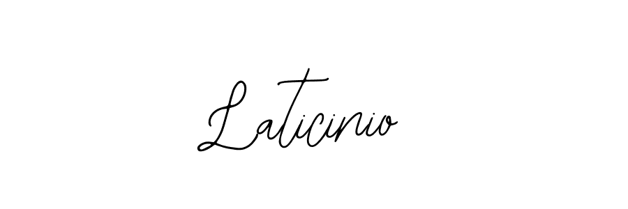 How to make Laticinio name signature. Use Bearetta-2O07w style for creating short signs online. This is the latest handwritten sign. Laticinio signature style 12 images and pictures png