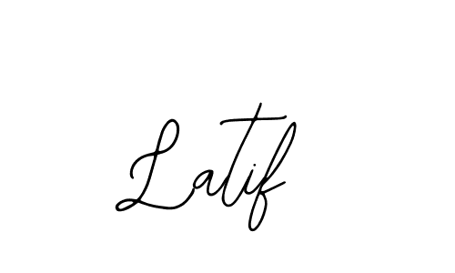 if you are searching for the best signature style for your name Latif. so please give up your signature search. here we have designed multiple signature styles  using Bearetta-2O07w. Latif signature style 12 images and pictures png