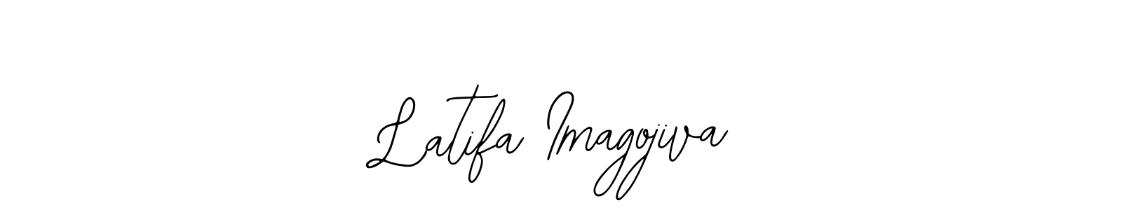 Create a beautiful signature design for name Latifa Imagojiva. With this signature (Bearetta-2O07w) fonts, you can make a handwritten signature for free. Latifa Imagojiva signature style 12 images and pictures png