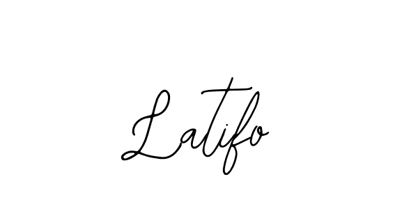 if you are searching for the best signature style for your name Latifo. so please give up your signature search. here we have designed multiple signature styles  using Bearetta-2O07w. Latifo signature style 12 images and pictures png