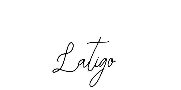 You should practise on your own different ways (Bearetta-2O07w) to write your name (Latigo) in signature. don't let someone else do it for you. Latigo signature style 12 images and pictures png