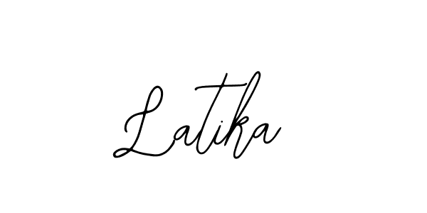 How to make Latika signature? Bearetta-2O07w is a professional autograph style. Create handwritten signature for Latika name. Latika signature style 12 images and pictures png